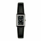 Seiko SUJ505 Black Dial Women's Black Leather Quartz Watch