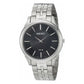 Seiko SUP865 Core Solar Stainless Steel Black Dial Men's Quartz Watch 029665186300