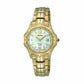 Seiko SXDC94 Coutura Gold Tone Stainless Steel Mother of Pearl Dial Women's Watch 029665156020