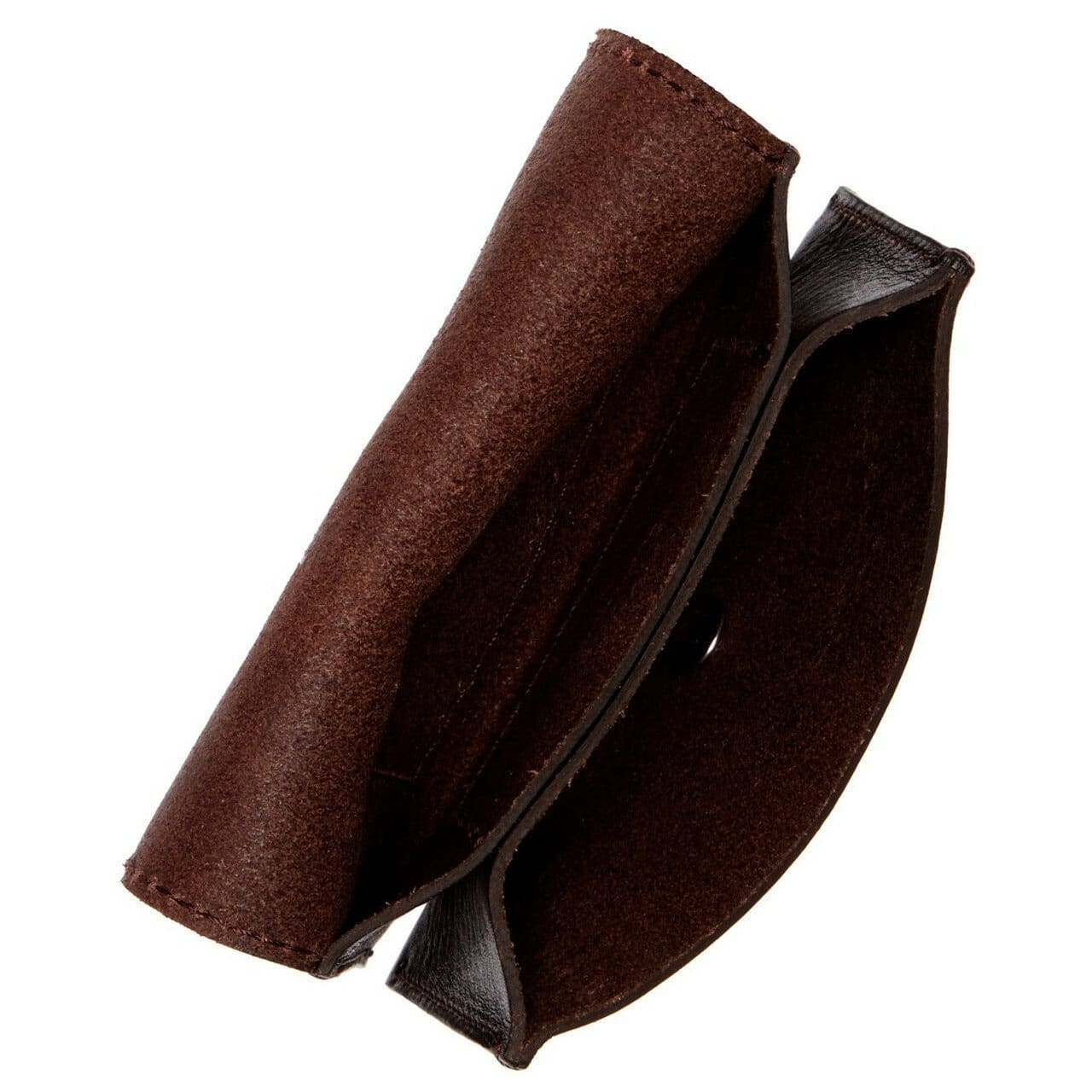 Shinola Premium Deep Brown Leather Small Card Case 887365156791