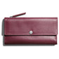Shinola Signature Snap Closure Burgundy Leather Wallet 887365233270