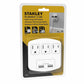 Stanley PlugMax 3-Outlet & 2 USB Port 2.1A Rapid Charge Wall Adapter 30407 686140304071