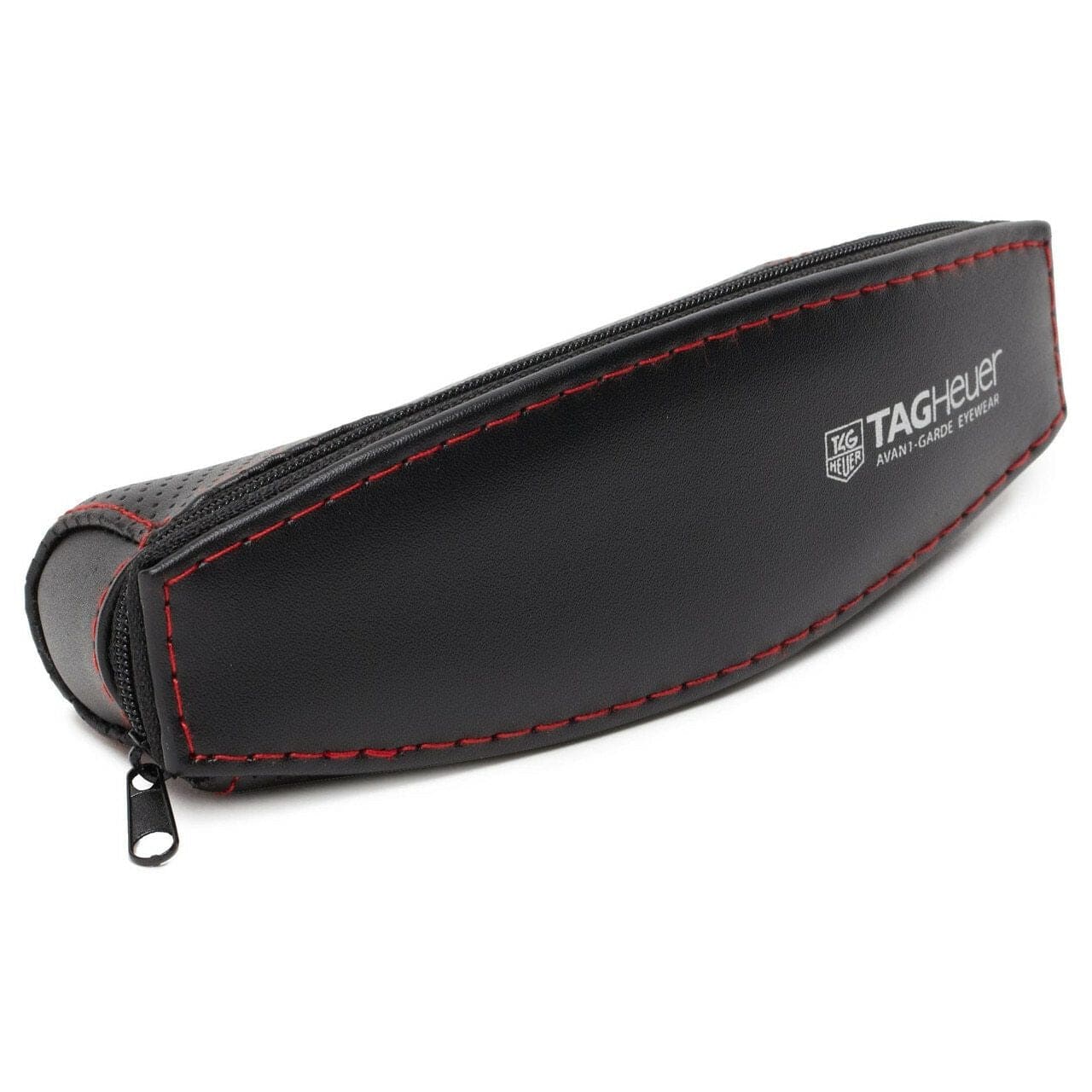 TAG Heuer 0251 102 LRS Red/Black Full Rim Polarized Grey Outdoor Lens Rectangular Sunglasses 660251102641703