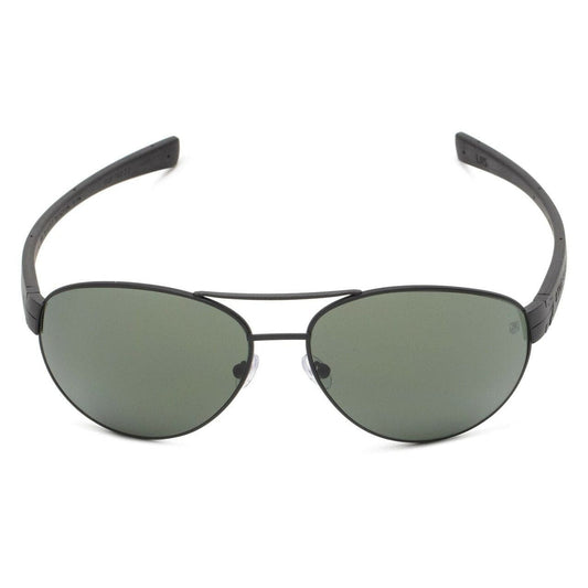TAG Heuer TH0253-301 LRS Black Rectangular Green Outdoor Lens Sunglasses 660253301621603