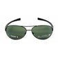 TAG Heuer 0256-301 LRS Black Aviator Green Lens Sunglasses 660256301621503
