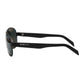 TAG Heuer 0585-301 B-Urban Black Aviator Grey Lens Sunglasses 660585301621603