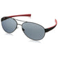 TAG Heuer LRS 0256 110 Sunglasses Black / Red Frame With Grey Outdoor Lens 660256110621503