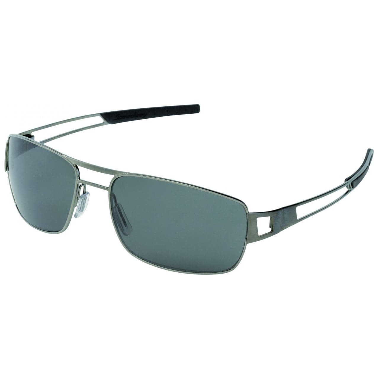 TAG Heuer Speedway 0203 Sport Sunglasses Gunmetal Black Frame with Green Precision Polarized Lens 660203302591803