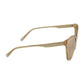 Tiffany & Co. TF4159-82713D Sand Crystal Cat-Eye Brown Silver Gradient Mirror Lens Sunglasses 8053672997637