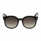 Tom Ford TF435-01K Janina Black Havana Round Plastic Gradient Roviex Lens Women's Sunglasses 664689718047