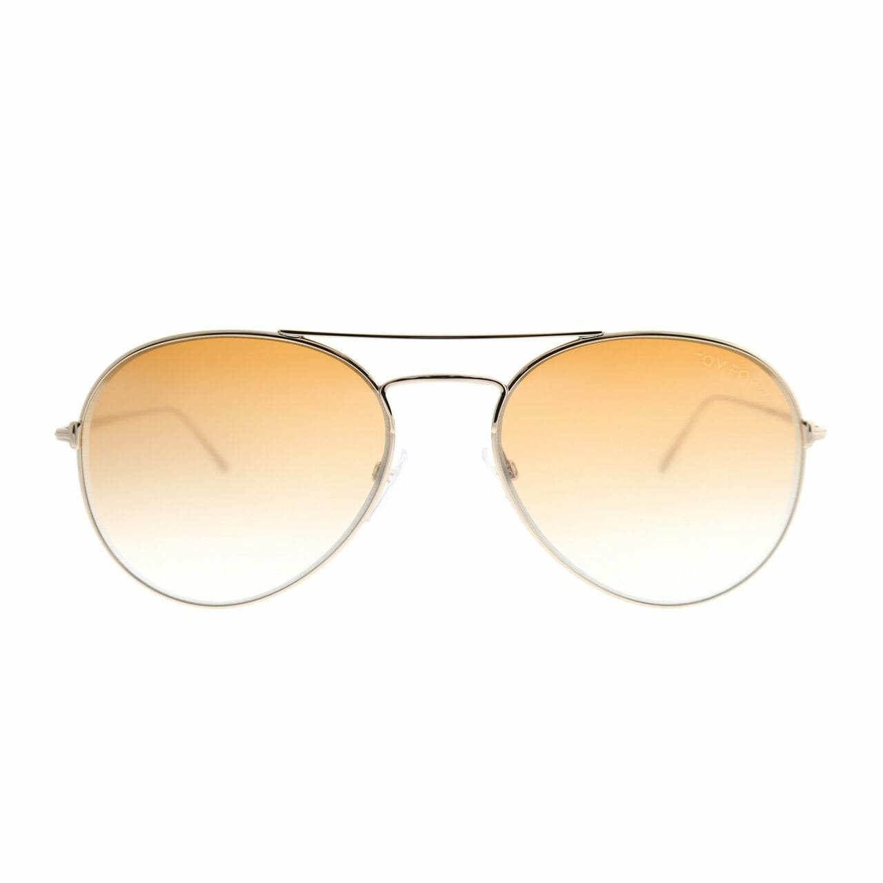 Tom Ford TF551-28G Ace Shiny Rosegold Aviator Brown Mirror 