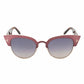 Tom Ford TF607-74B Alexandra Pink Violet Cat Eye Purple Gradient Lens Women's Sunglasses 664689929023