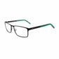 Tommy Hilfiger TH1593-03OL Black Green Rectangular Men's Metal Eyeglasses 716736074757