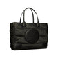 Tory Burch Ella Puffy Quilted Black Tote Bag TB 60981-001 192485345322