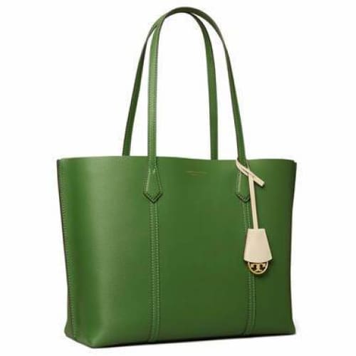 Tory Burch Ladies Perry Triple-Compartment Arugula Leather 