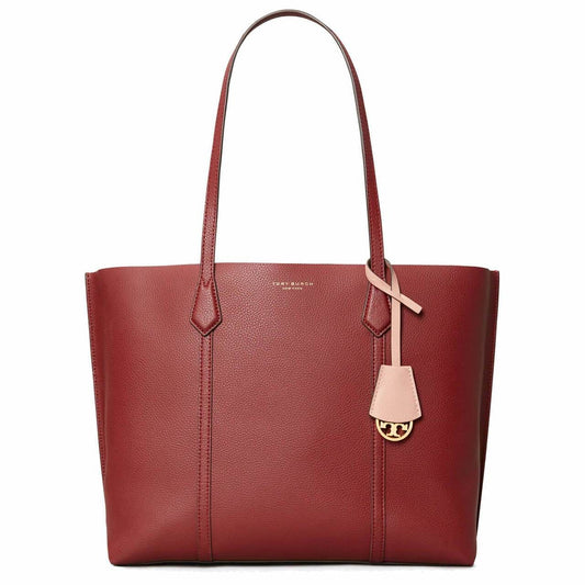 Tory Burch Ladies Perry Triple-Compartment Tinto Leather Tote Bag TB 53245-615 192485267846