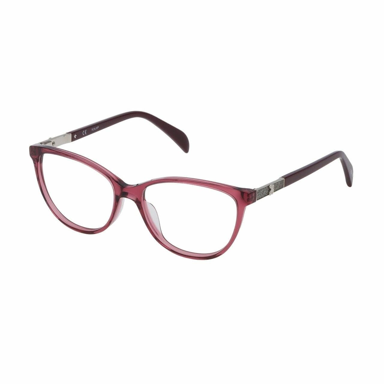Tous VTO986-01CK Burgundy Square Women's Acetate Eyeglasses 190605025253