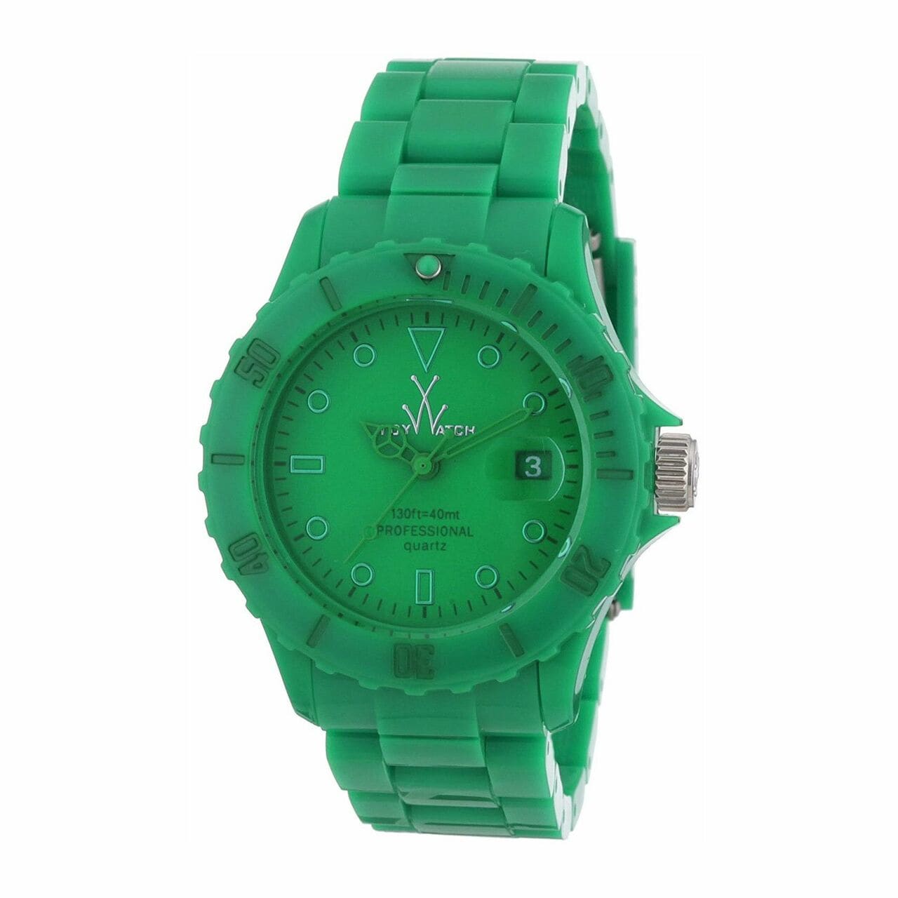 ToyWatch MO05GR Monochrome Green Women's Plastic Quartz Watch 8033501916701