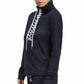 Urban Savage Laced Up Women’s Pullover in Black - Clothing