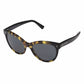 Valentino VA4013-5003/87 Cubed Havana Cat Eye Grey Lens Women's Sunglasses 8053672706529