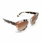 Valentino VA4013-5049/13 Spotted Tortoise Cat Eye Brown Lens Women's Sunglasses