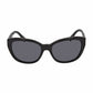 Versace VE4343A-GB1/87 Black Square Plastic Grey Lens Unisex Sunglasses 8053672810479