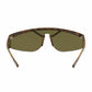 Versace VE4349-526773 Havana Wraparound Plastic Brown Single Lens Unisex Sunglasses 8053672890440