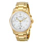 Victorinox Swiss Army 241537 Gold Stainless Steel White Dial Classic Chronograph Watch 046928545452